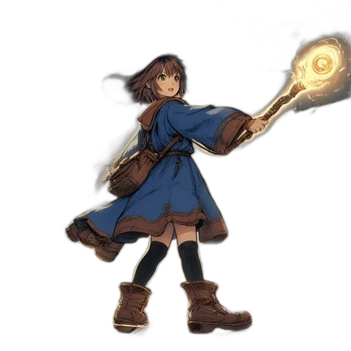 staff, weapon, sword, fantasy art transparent PNG cut-out
