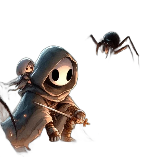 creature, mask, concept art, fantasy art transparent PNG cut-out