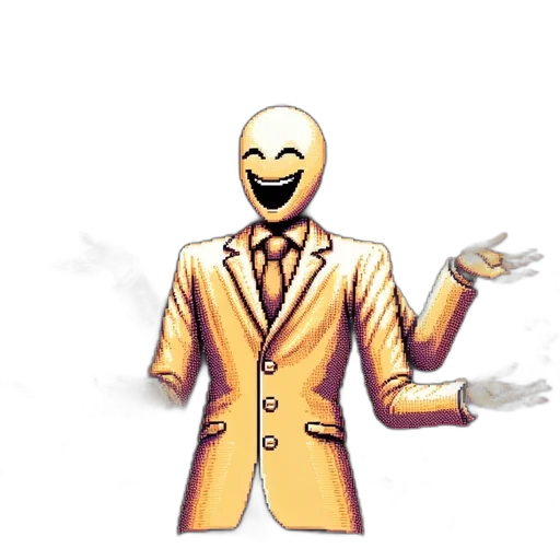 jacket, mask, robot, staff transparent PNG cut-out