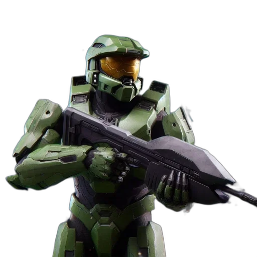 robot, weapon, concept art, 3d render transparent PNG cut-out