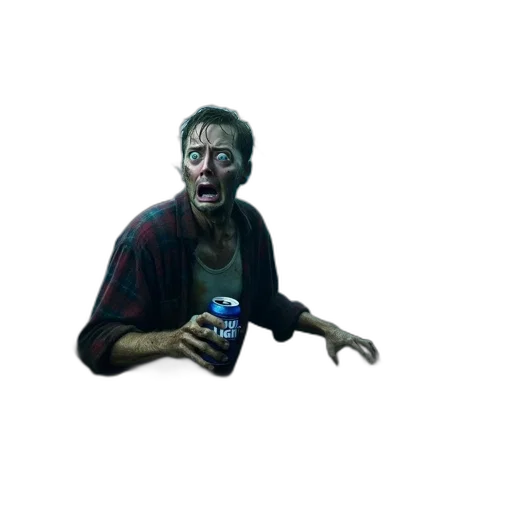 bottle, creature, face, food transparent PNG cut-out