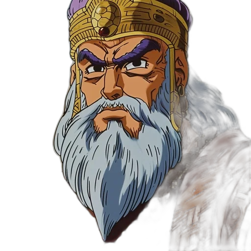 face, crown, mask, staff transparent PNG cut-out