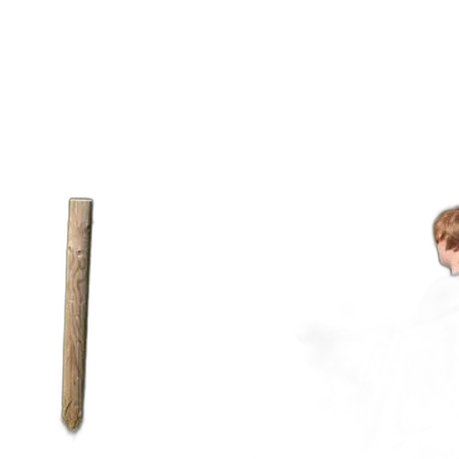 staff, weapon, sword, hair transparent PNG cut-out
