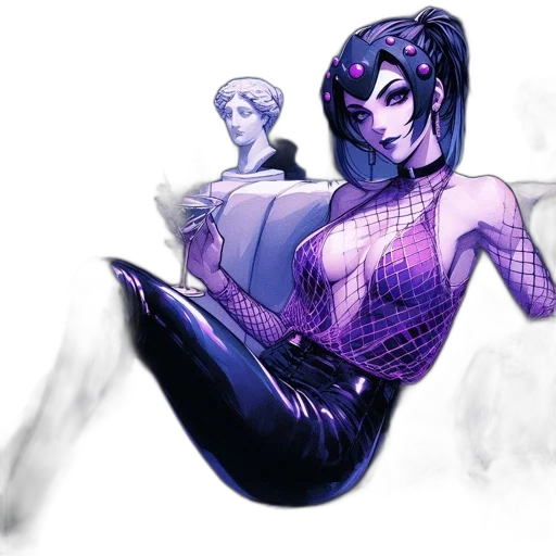 concept art, comic book art, cyberpunk, fantasy art transparent PNG cut-out