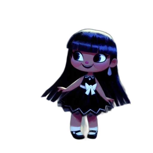 dress, creature, robot, staff transparent PNG cut-out