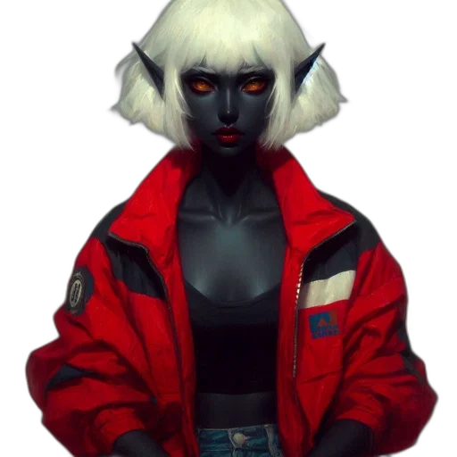 jacket, face, mask, creature transparent PNG cut-out
