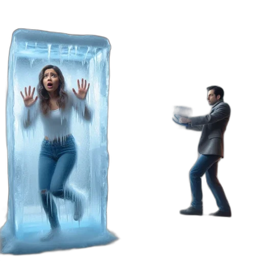 furniture, concept art, 3d render, underwater transparent PNG cut-out
