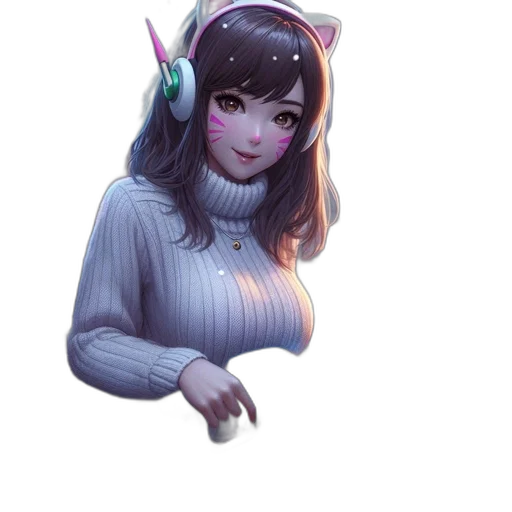 staff, robot, face, creature transparent PNG cut-out