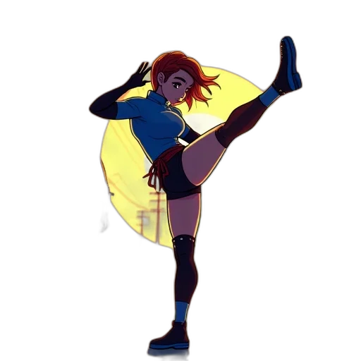 staff, concept art, cartoon, comic book art transparent PNG cut-out