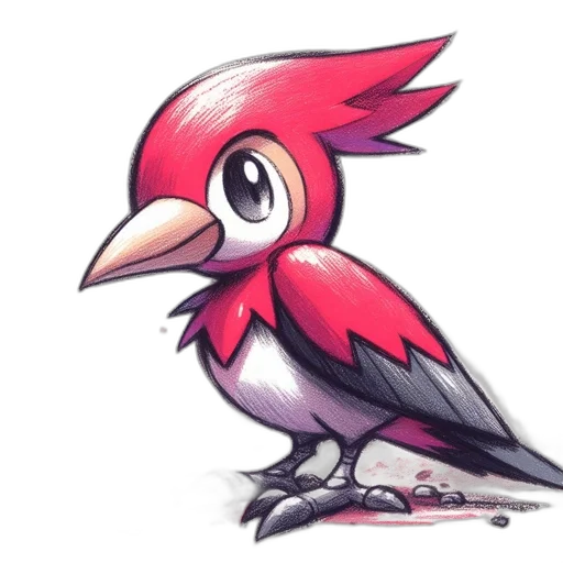 animal, creature, staff, watercolor transparent PNG cut-out