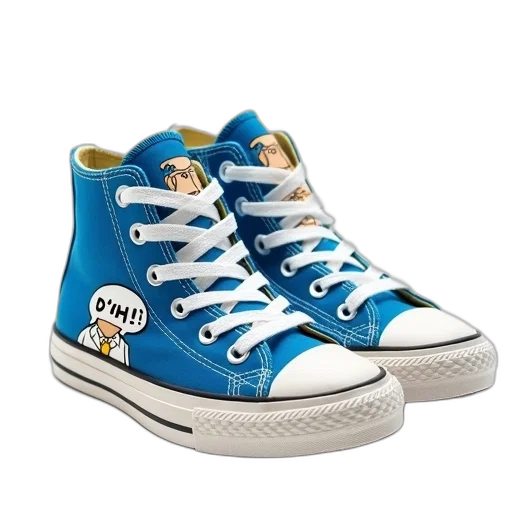shoes, cartoon, 3d render, anime transparent PNG cut-out