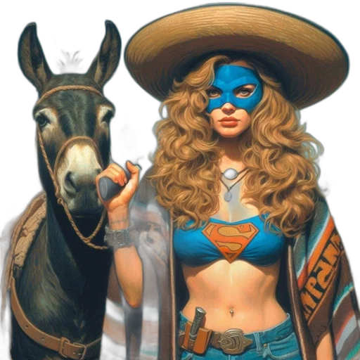 jewelry, mask, comic book art, fantasy art transparent PNG cut-out