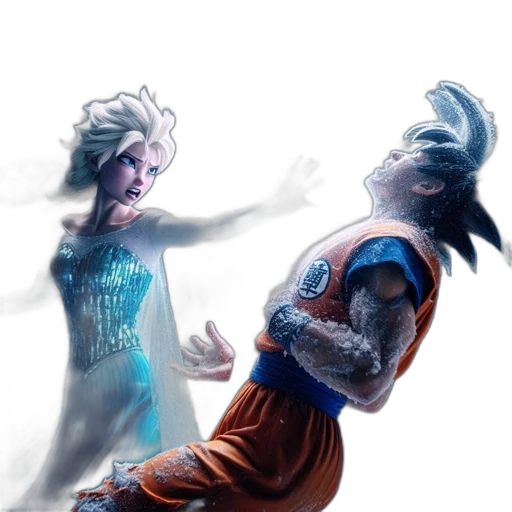 concept art, comic book art, fantasy art, 3d render transparent PNG cut-out