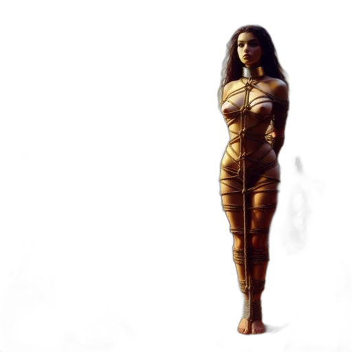 dress, jewelry, concept art, 3d render transparent PNG cut-out