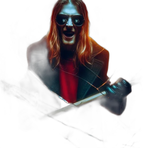 staff, jacket, mask, face transparent PNG cut-out