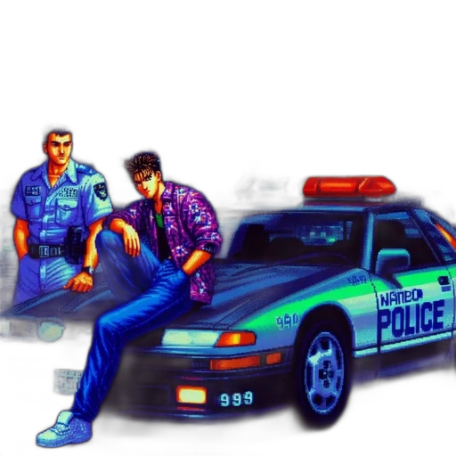 car, weapon, jacket, concept art transparent PNG cut-out