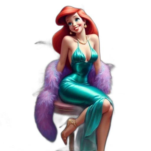 dress, jewelry, fantasy art, concept art transparent PNG cut-out
