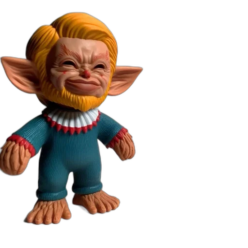 creature, mask, face, staff transparent PNG cut-out