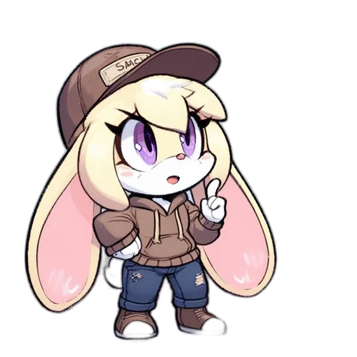 hat, jacket, staff, animal transparent PNG cut-out