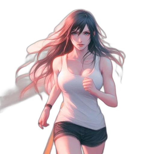 concept art, anime, comic book art, fantasy art transparent PNG cut-out