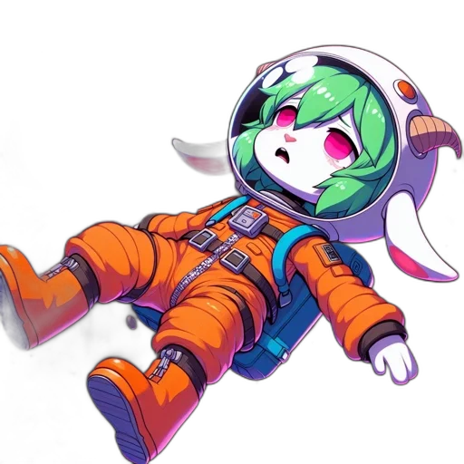 robot, staff, jacket, creature transparent PNG cut-out
