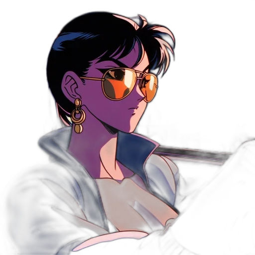 staff, jacket, weapon, face transparent PNG cut-out