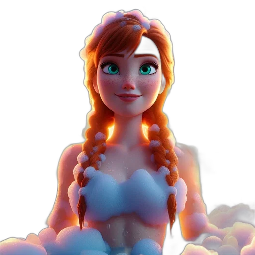 dress, 3d render, fantasy art, concept art transparent PNG cut-out