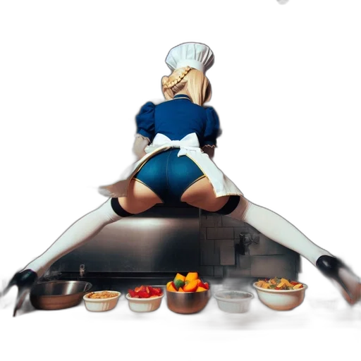 food, robot, weapon, staff transparent PNG cut-out