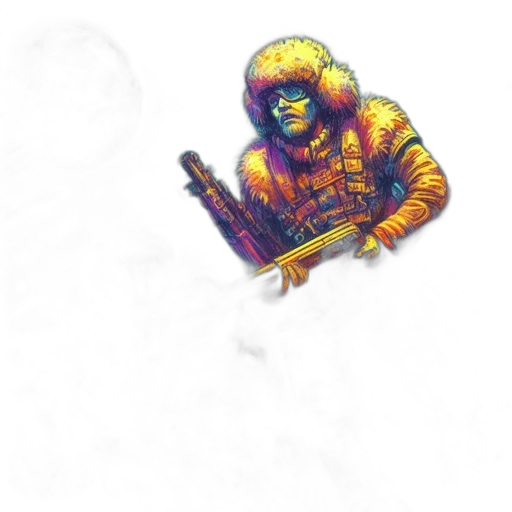 jacket, weapon, staff, umbrella transparent PNG cut-out