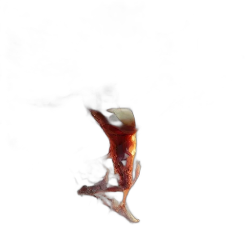 dragon, animal, creature, staff transparent PNG cut-out