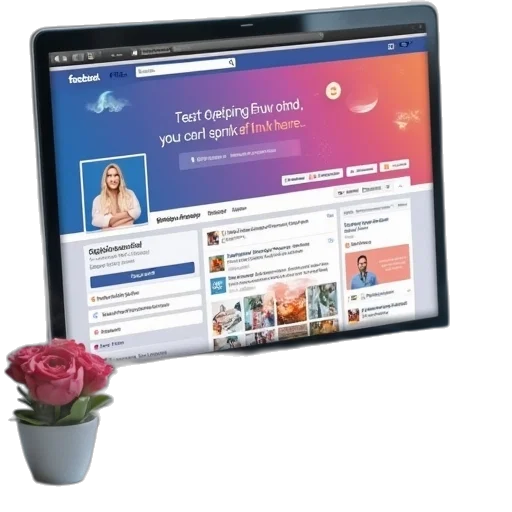 staff, create, facebook, fan transparent PNG cut-out