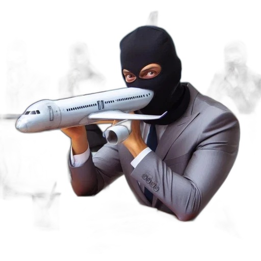 weapon, mask, staff, robot transparent PNG cut-out