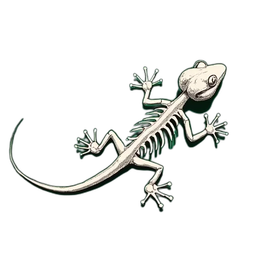 dragon, animal, creature, staff transparent PNG cut-out