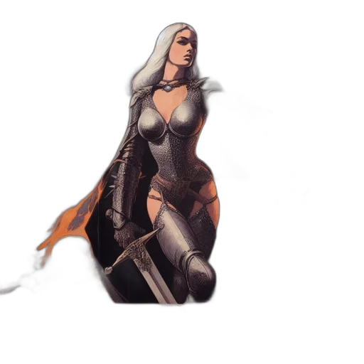 dress, weapon, sword, jacket transparent PNG cut-out
