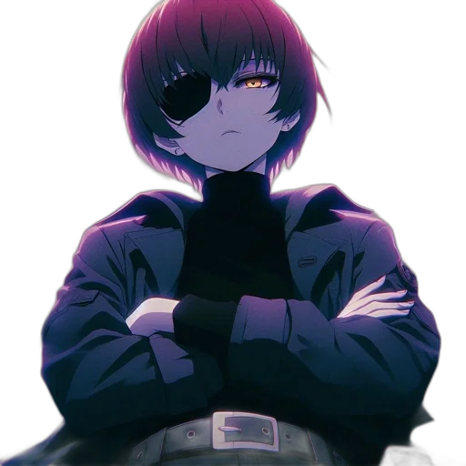 jacket, face, staff, mask transparent PNG cut-out
