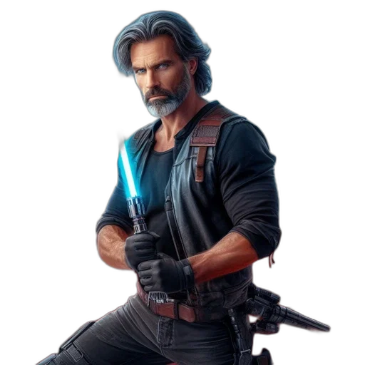 weapon, sword, concept art, 3d render transparent PNG cut-out