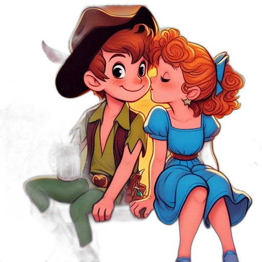 watercolor, cartoon, comic book art, concept art transparent PNG cut-out