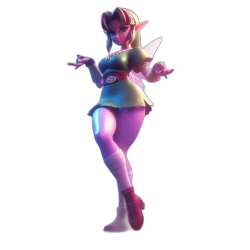 weapon, dress, staff, crown transparent PNG cut-out