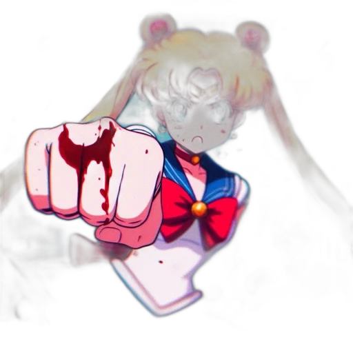 weapon, jacket, staff, creature transparent PNG cut-out