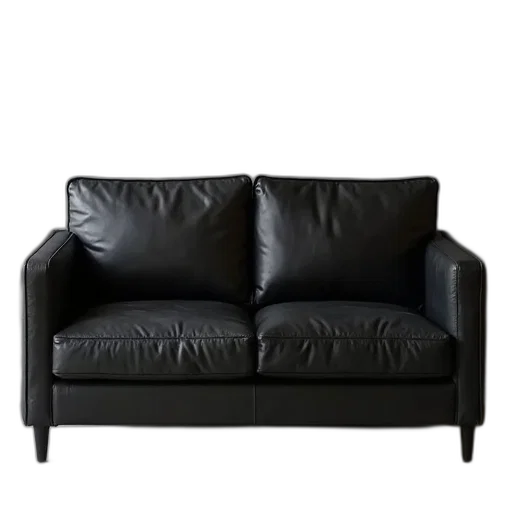 furniture, 3d render, photorealistic, dark transparent PNG cut-out