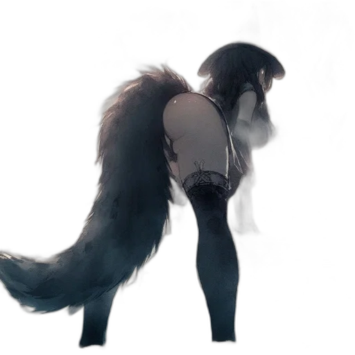 animal, staff, creature, hair transparent PNG cut-out