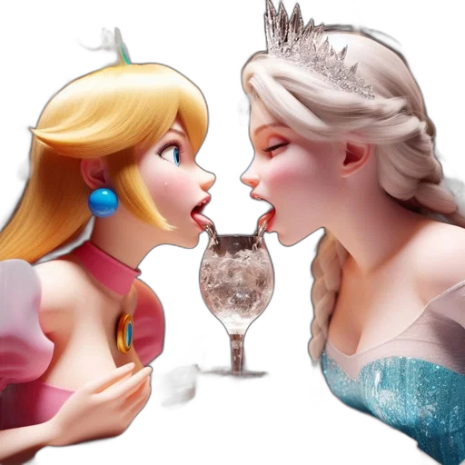crown, 3d render, concept art, photorealistic transparent PNG cut-out