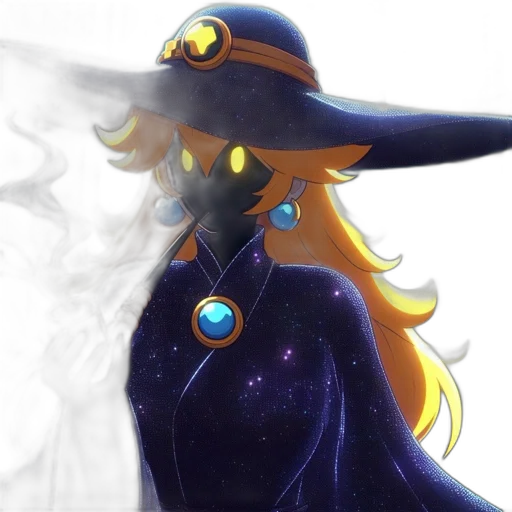 staff, hat, dress, mask transparent PNG cut-out