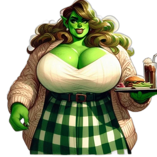 food, dress, concept art, fantasy art transparent PNG cut-out