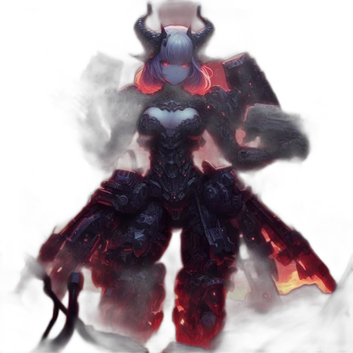 dragon, robot, weapon, creature transparent PNG cut-out