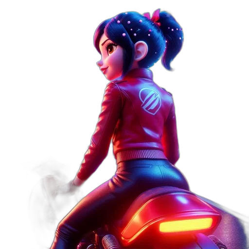 jacket, concept art, cyberpunk, 3d render transparent PNG cut-out
