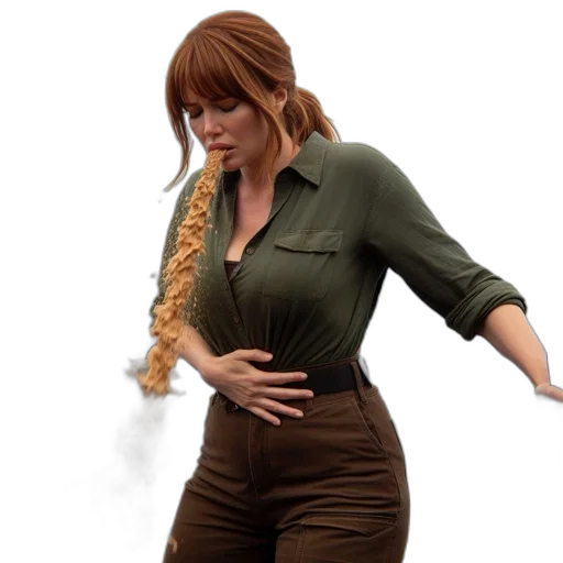 staff, jacket, 3d render, concept art transparent PNG cut-out