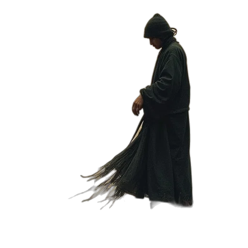 staff, hair, umbrella, mask transparent PNG cut-out