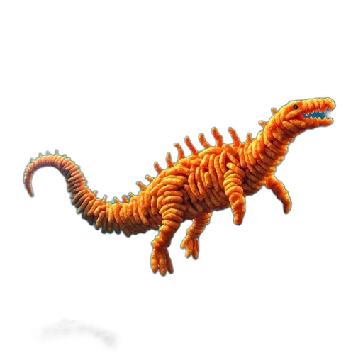 dragon, creature, animal, staff transparent PNG cut-out