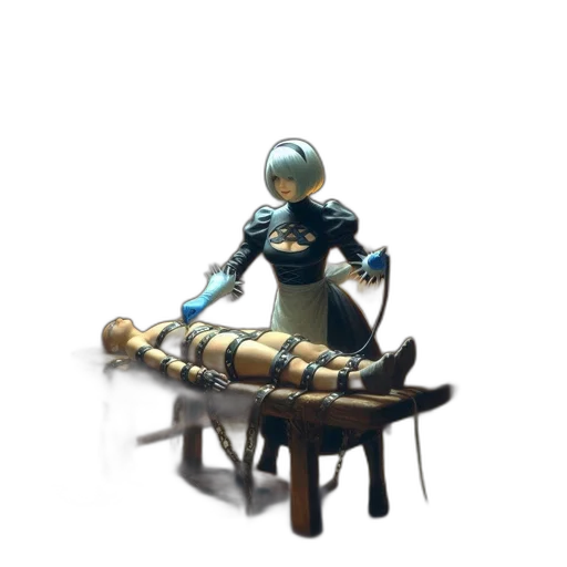 robot, furniture, sword, weapon transparent PNG cut-out